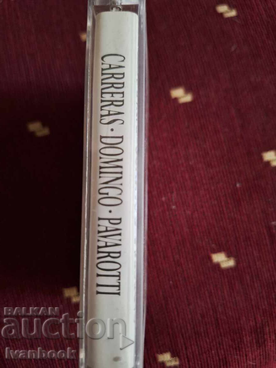 Αυτοκόλλητη ταινία ήχου - Carreras Domingo Pavarotti με τιμή 3.50 BGN | € 1.79