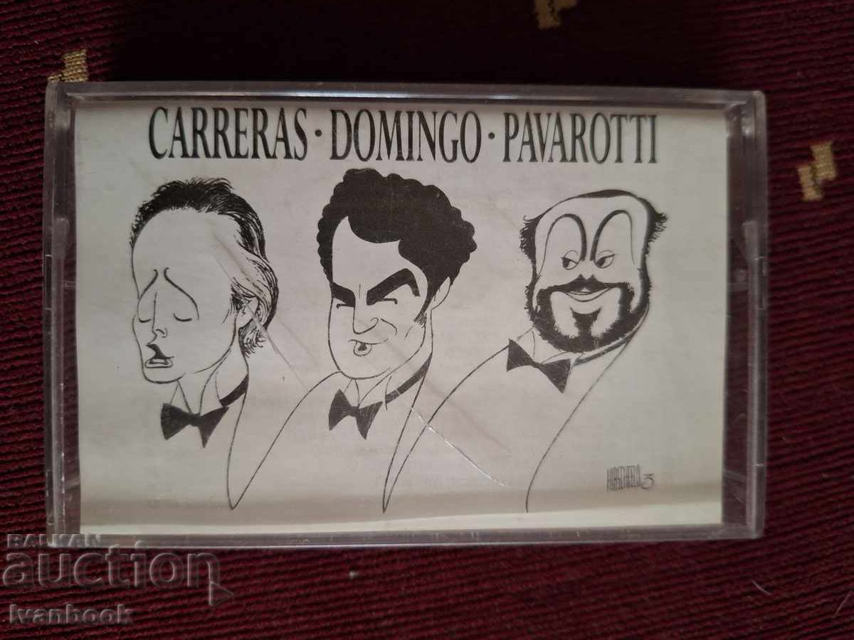 Αυτοκόλλητη ταινία ήχου - Carreras Domingo Pavarotti