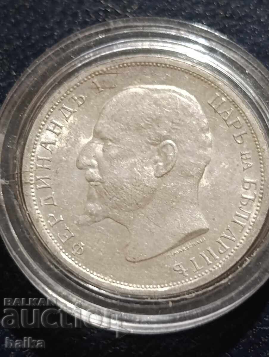 1 LEV 1913-CURIOZITATE RARA/MATRICE PRESATĂ/!!! - 6