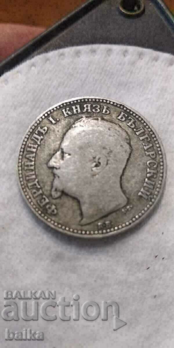 1 LEV 1891 cu preț € 14.32 | 28.01 BGN