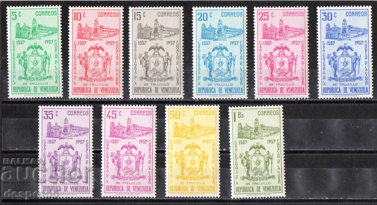 1958. Venezuela. 400 de ani de Trujillo