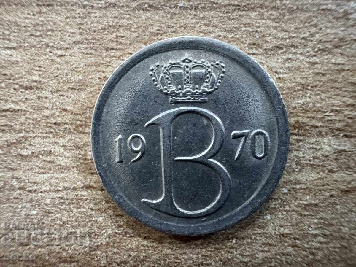 Belgium - 25 Centimes (1970) - BELGIË with price 0.25 BGN | € 0.13 Belgium - 25 Centimes (1970) - BELGIË with price 0.25 BGN | € 0.13