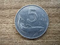 Ιταλία - 5 λίρες (1953)