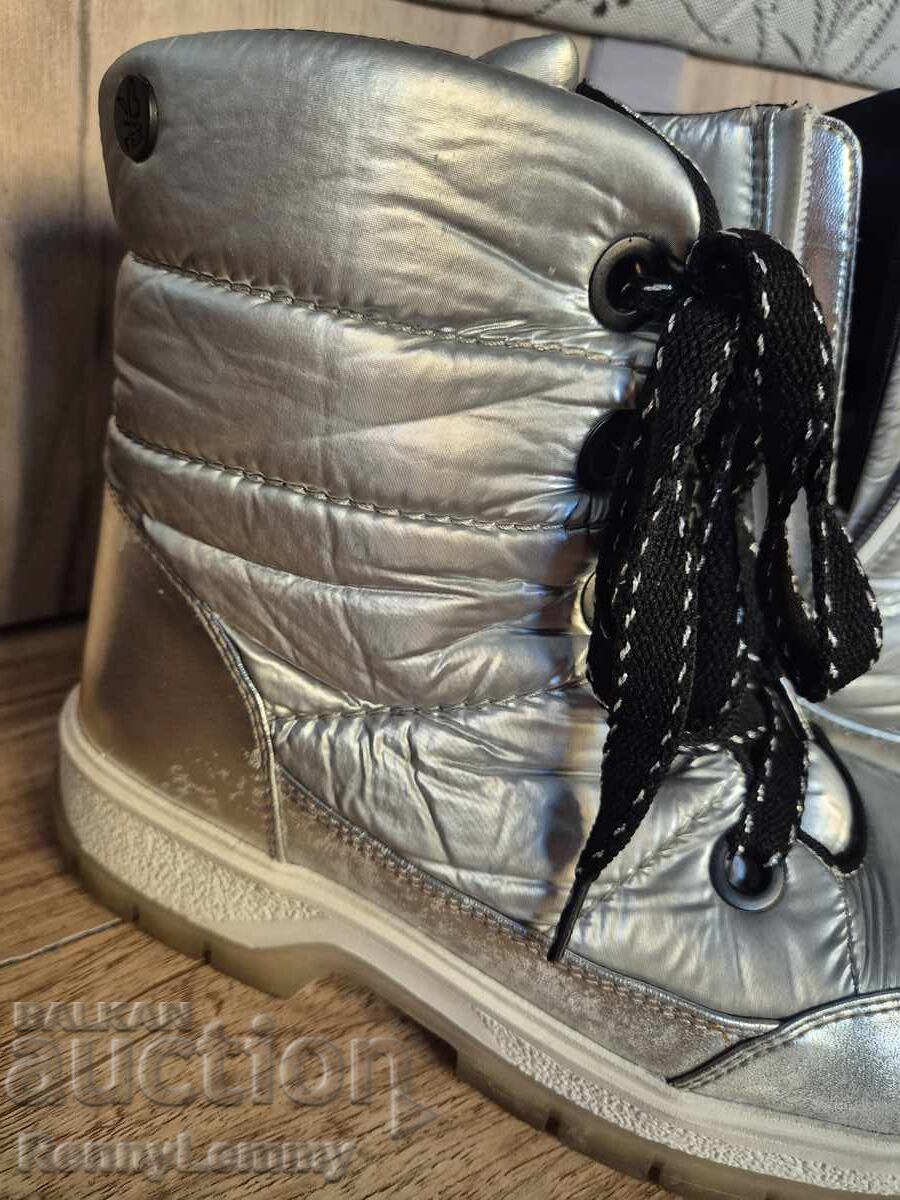 Ghete de zăpadă Caprice, piele naturală, 37.5 nr - 5 Ghete de zăpadă Caprice, piele naturală, 37.5 nr - 5