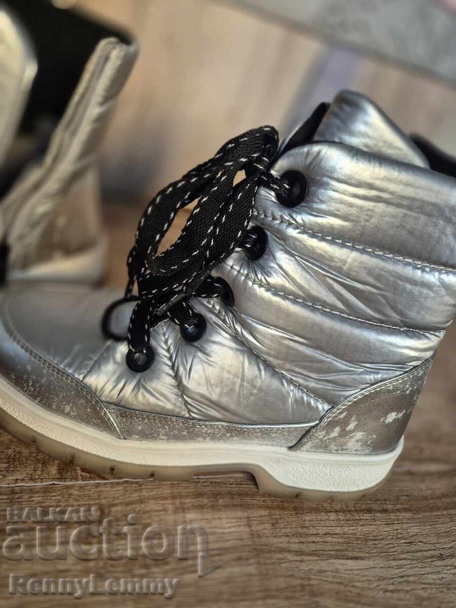 Ghete de zăpadă Caprice, piele naturală, 37.5 nr - 6 Ghete de zăpadă Caprice, piele naturală, 37.5 nr - 6