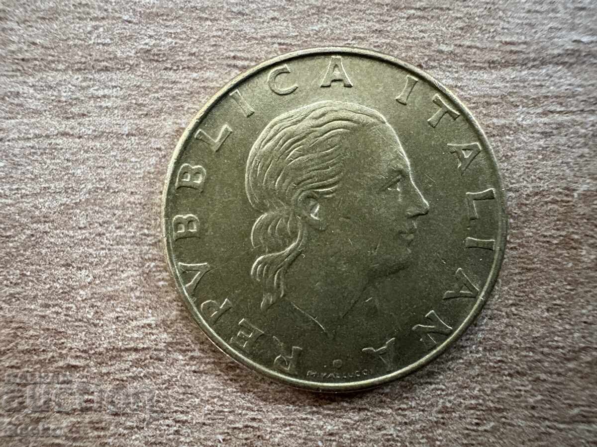 Ιταλία - 200 λιρών (1985) με τιμή 0.45 BGN | € 0.23