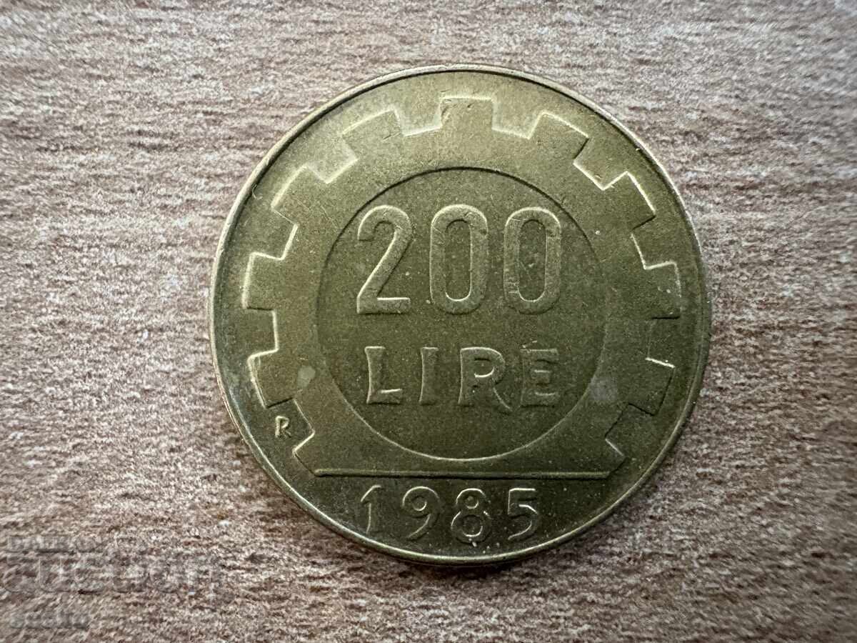 Ιταλία - 200 λιρών (1985)