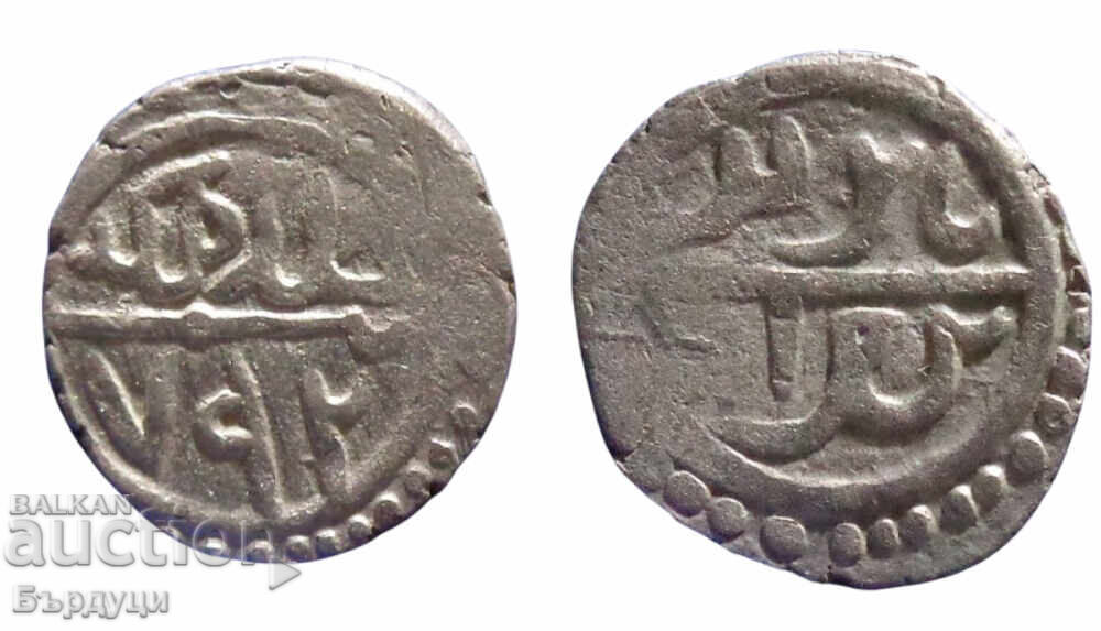 Οθωμανική αυτοκρατορία αχτσέ ασημένιο νόμισμα Οθωμανική αυτοκρατορία αχτσέ ασημένιο νόμισμα