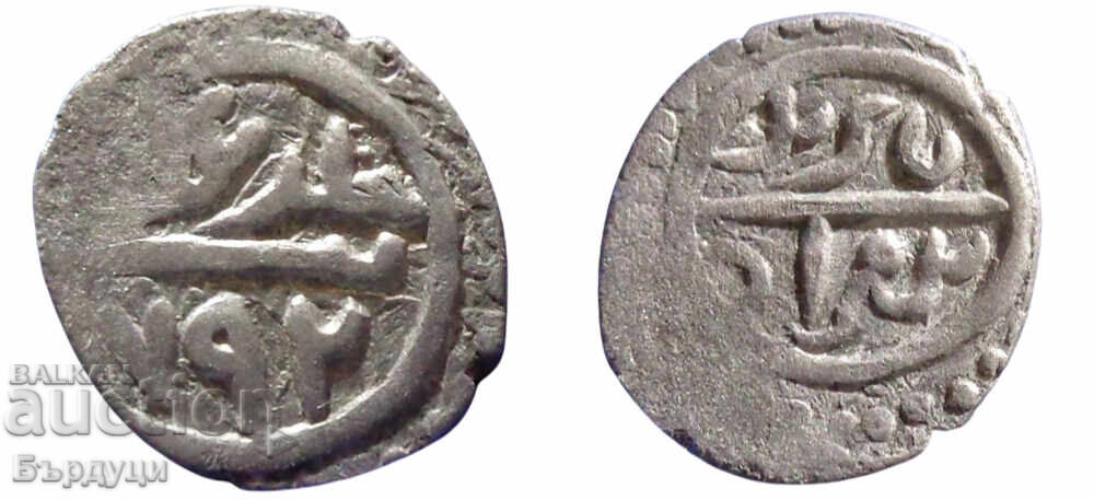 Οθωμανική αυτοκρατορία αχτσέ ασημένιο νόμισμα Οθωμανική αυτοκρατορία αχτσέ ασημένιο νόμισμα