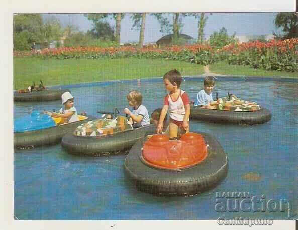 Card Bulgaria Varna Nisipurile de Aur Piscina pentru copii 5*