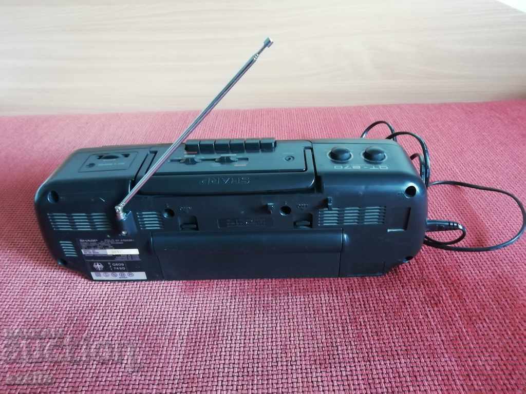 Delivery of Sharp QT-270 radio cassette player Delivery of Sharp QT-270 radio cassette player