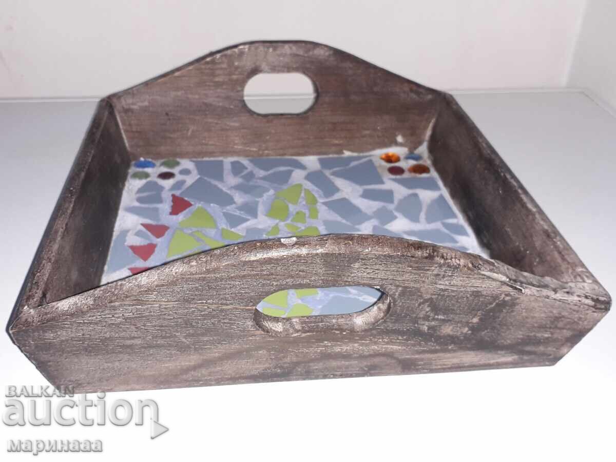 MASSIVE TRAY. BOX. MOSAIC with price 7.00 BGN | € 3.58 MASSIVE TRAY. BOX. MOSAIC with price 7.00 BGN | € 3.58