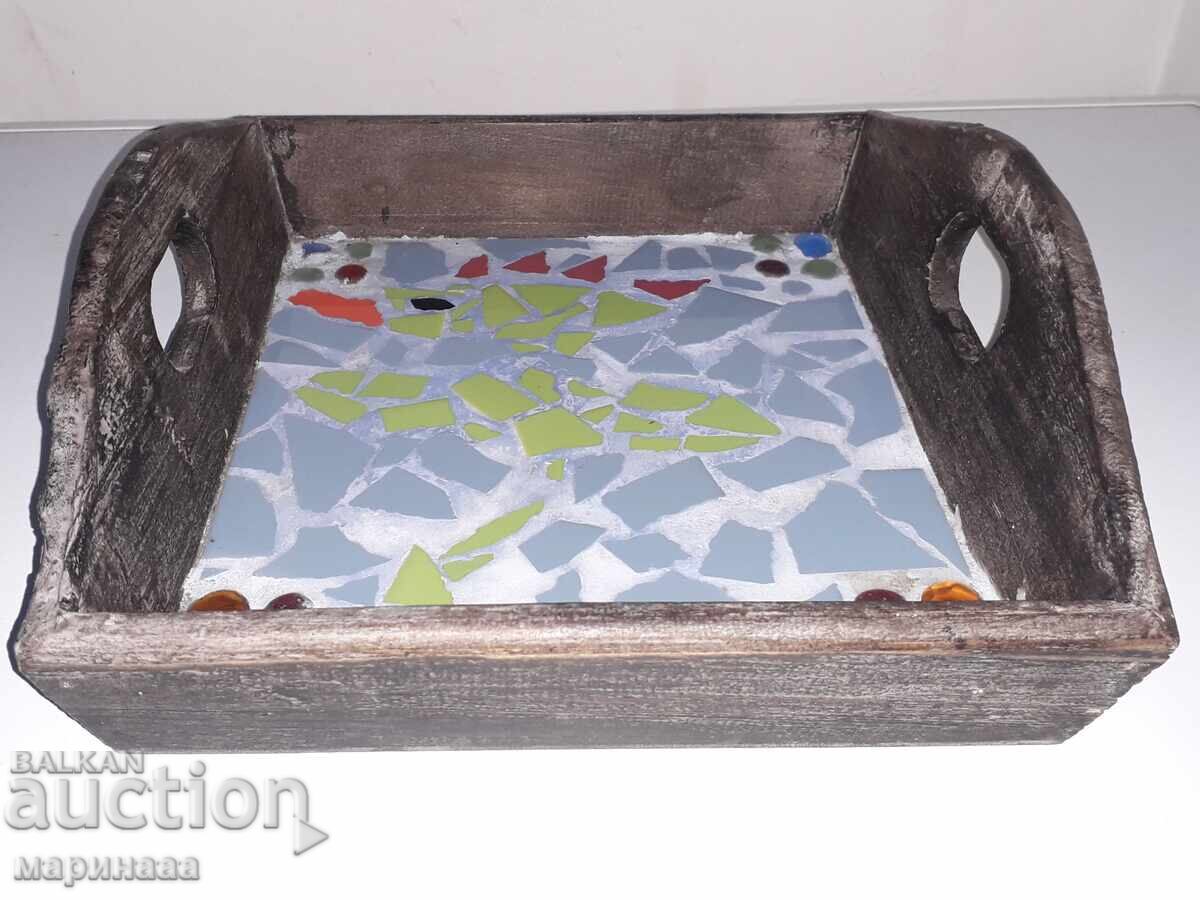 Auction MASSIVE TRAY. BOX. MOSAIC Auction MASSIVE TRAY. BOX. MOSAIC