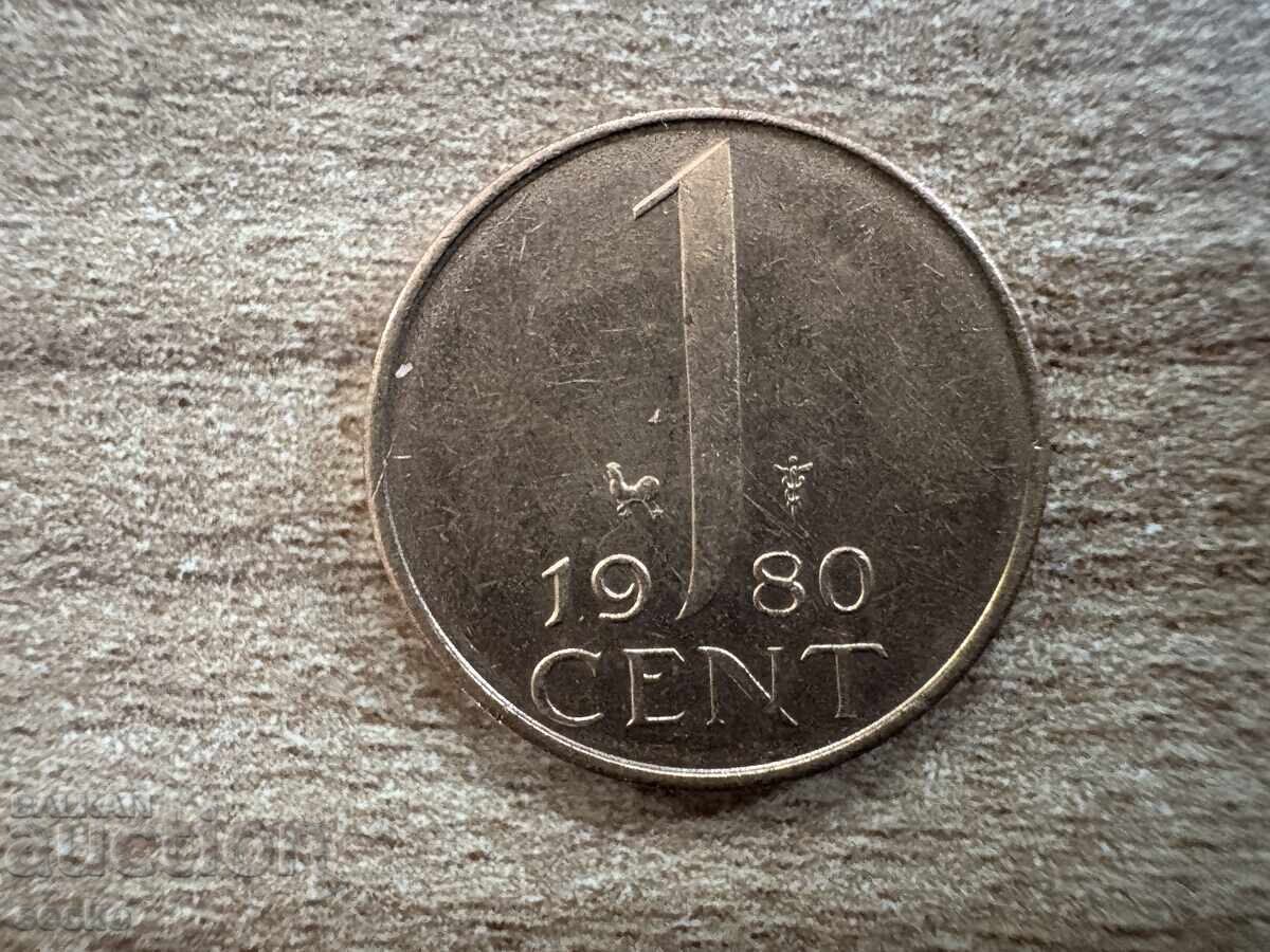 Olanda - 1 cent (1980)