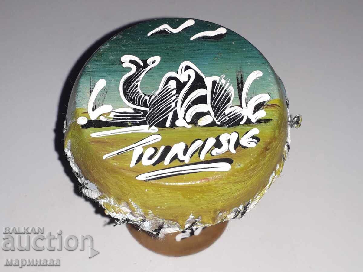 STAR SOUVENIR. WOOD, LEATHER. TUNIS - 5 STAR SOUVENIR. WOOD, LEATHER. TUNIS - 5