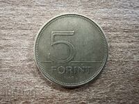 Ungaria - 5 forinți (1993)