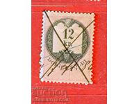 AUSTRIA - TIMBRE POȘTALE - TIMBRU POȘTAL - 12 Kr - SOLD