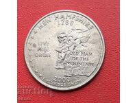 US-1/4 Dollar 2000-State of New Hampshire