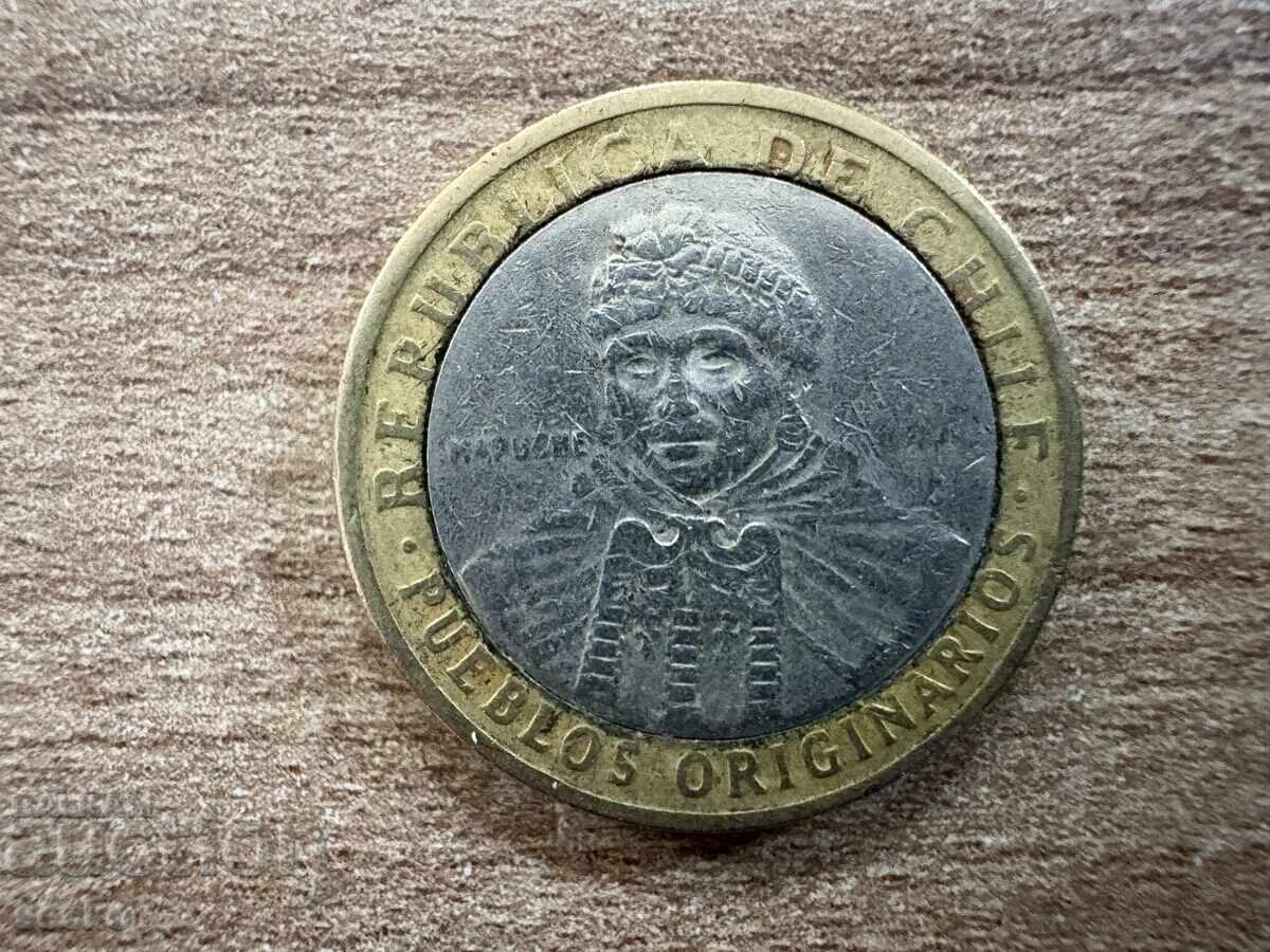 Χιλή - 100 πέσος (2006) με τιμή 0.40 BGN | € 0.20 Χιλή - 100 πέσος (2006) με τιμή 0.40 BGN | € 0.20