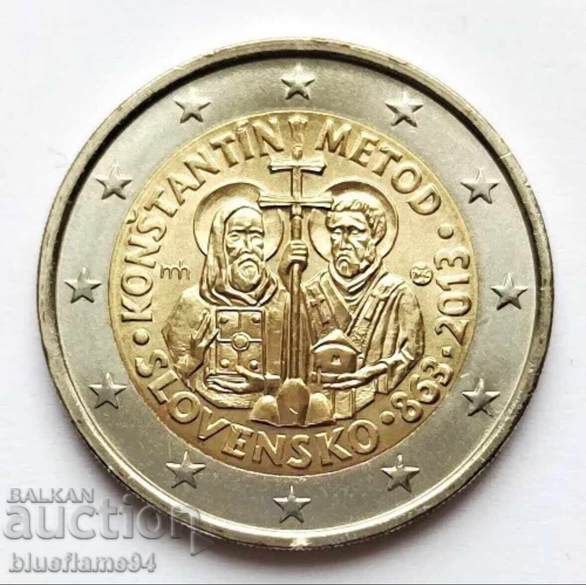 2 Евро Словакия 2013