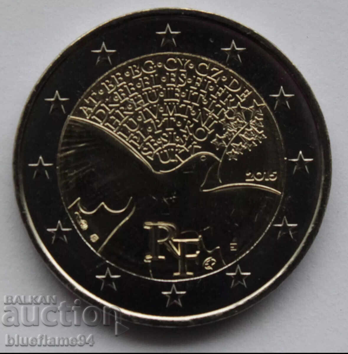 2 euro Franța 2015 2 euro Franța 2015