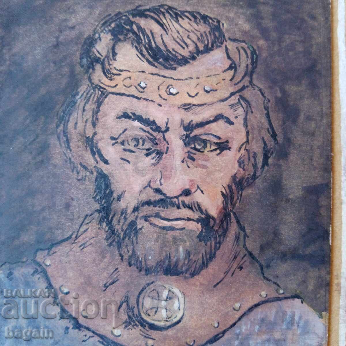 Licitație Portret istoric bulgar din 1918 Licitație Portret istoric bulgar din 1918