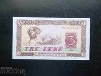 ALBANIA, 3 Leke, 1976, UNC