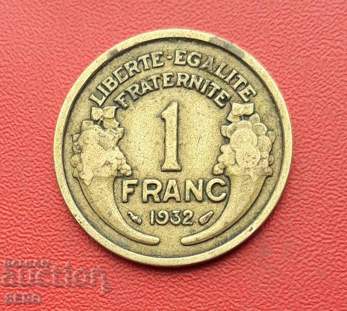 Γαλλία-1 φράγκο 1932