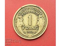 Franța-1 franc 1932
