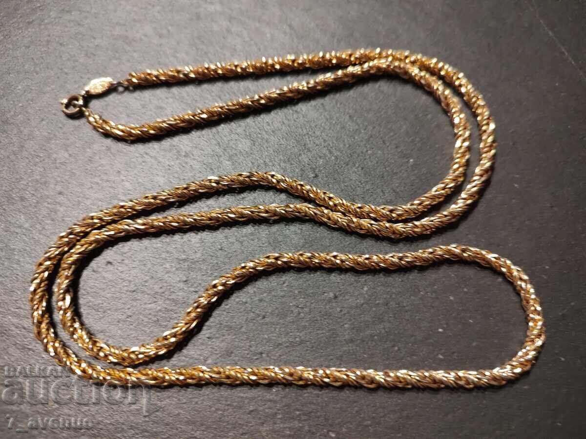 Necklace, old jewelry, gold plating from 1973, 23.09.25
