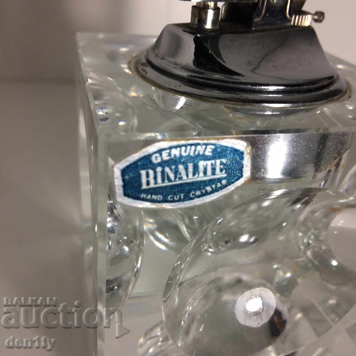 Επιτραπέζιος αναπτήρας, τριμμένο κρύσταλλο μπιναλίτ με τιμή 30.00 BGN | € 15.34 Επιτραπέζιος αναπτήρας, τριμμένο κρύσταλλο μπιναλίτ με τιμή 30.00 BGN | € 15.34