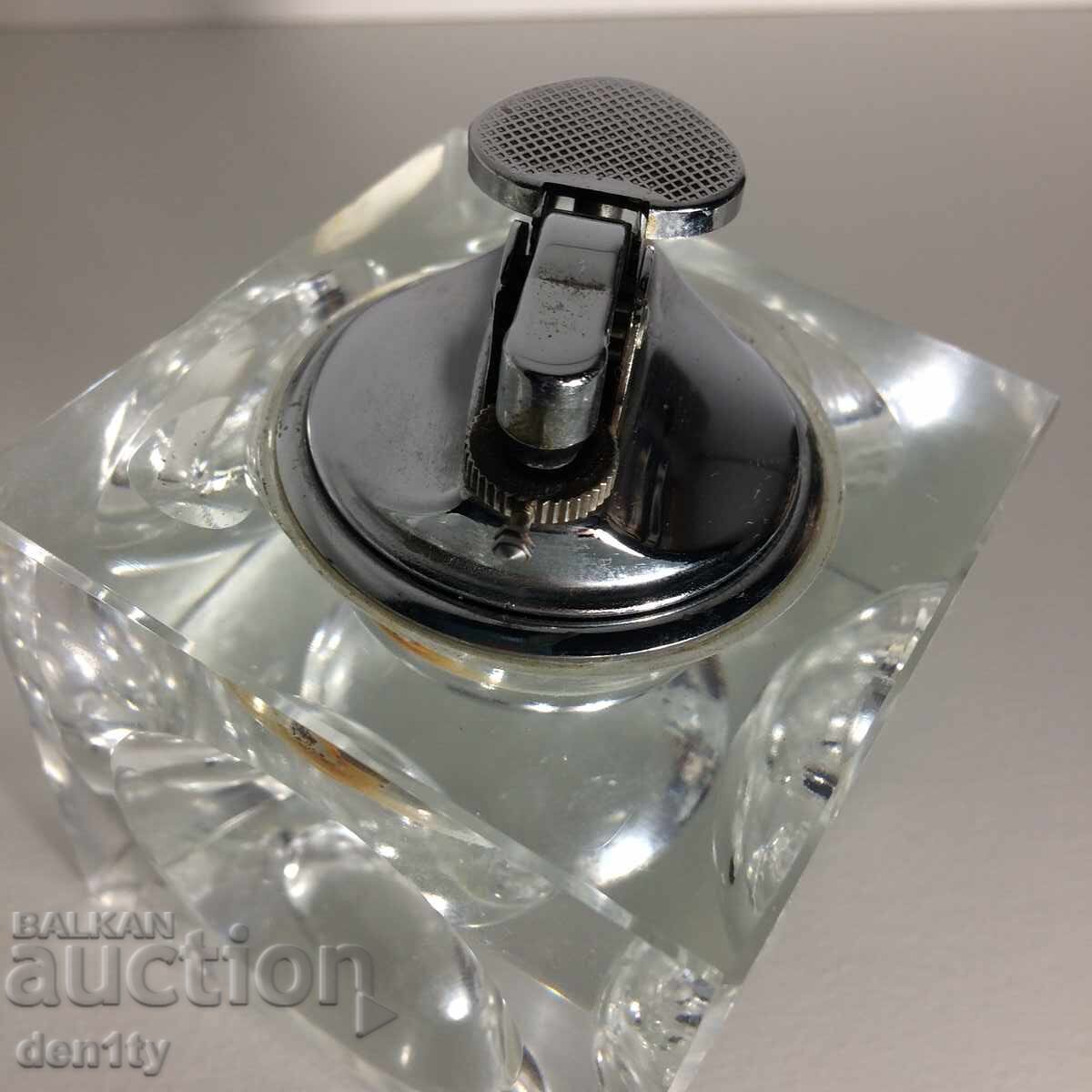 Επιτραπέζιος αναπτήρας, τριμμένο κρύσταλλο μπιναλίτ - 6 Επιτραπέζιος αναπτήρας, τριμμένο κρύσταλλο μπιναλίτ - 6