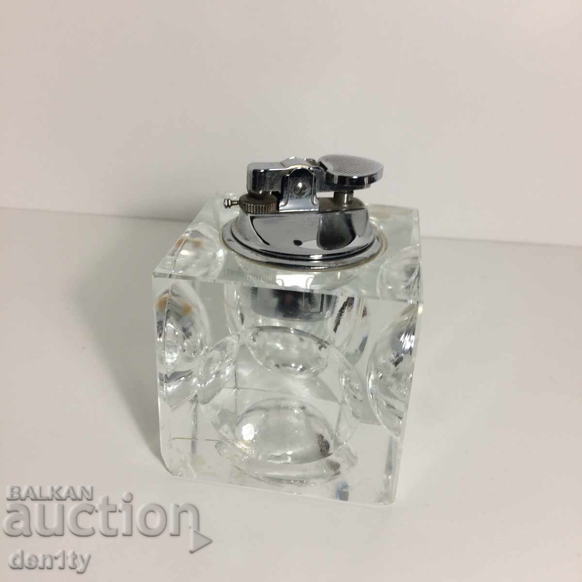 Επιτραπέζιος αναπτήρας, τριμμένο κρύσταλλο μπιναλίτ - 7 Επιτραπέζιος αναπτήρας, τριμμένο κρύσταλλο μπιναλίτ - 7