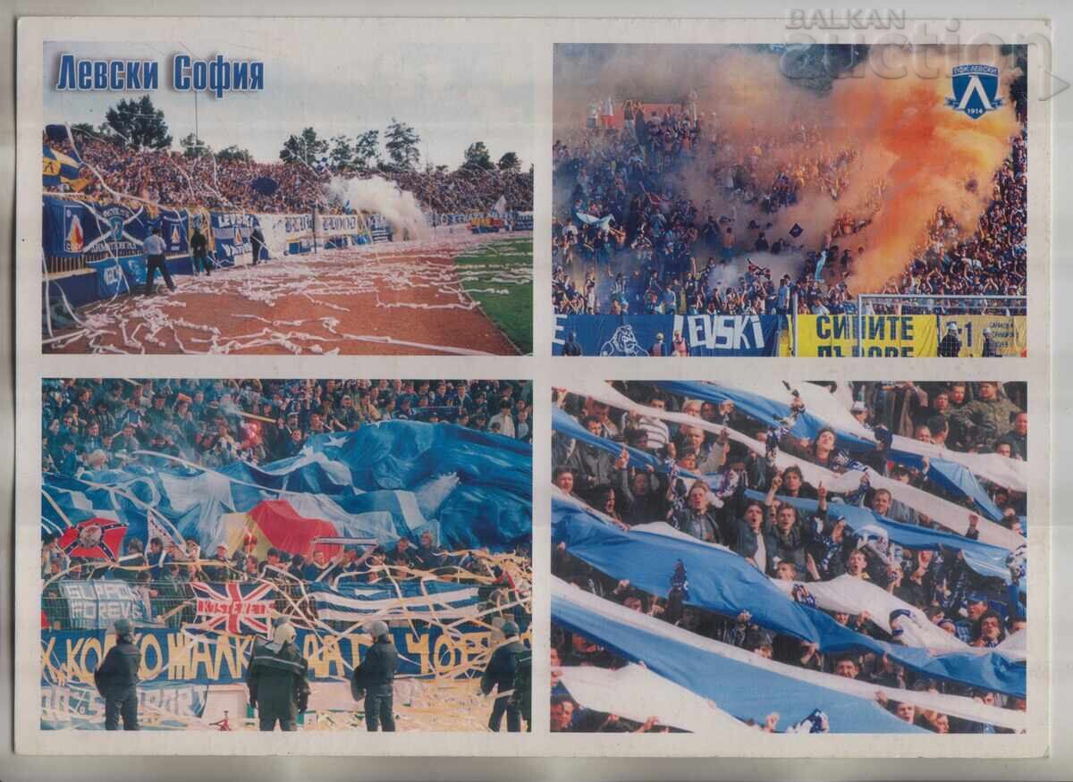 FOOTBALL - POSTCARD LEVSKI SOFIA 1914 - 2001 YEAR FOOTBALL - POSTCARD LEVSKI SOFIA 1914 - 2001 YEAR