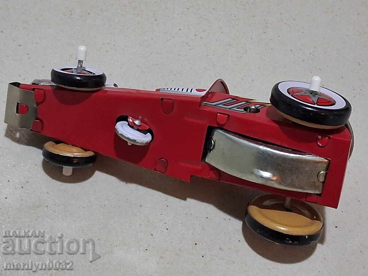 Veche mașină de jucărie din tablă cărucior - 5