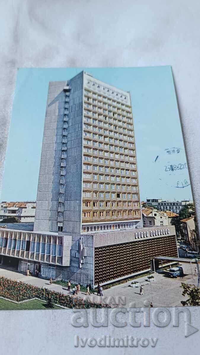 Пощенска картичка Бургас Хотел България Пощенска картичка Бургас Хотел България