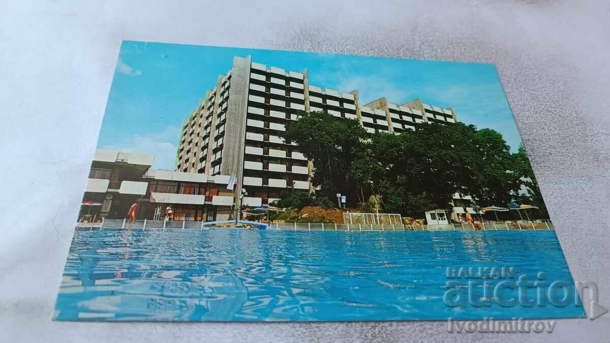 Ταχυδρομική κάρτα Druzhba Hotel Βάρνα 1989