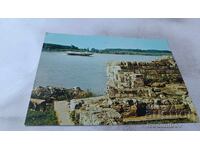 Carte poștală Silistra Cetatea Veche de lângă Dunăre 1980