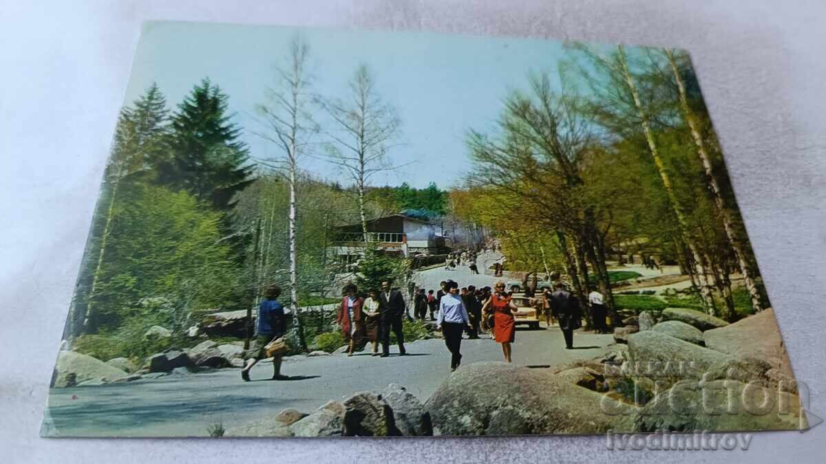 Carte poștală Vitosha Localitatea Zlatni Mostove 1976 Carte poștală Vitosha Localitatea Zlatni Mostove 1976