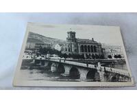 Postcard Skopje Vardar River Bridge 1940