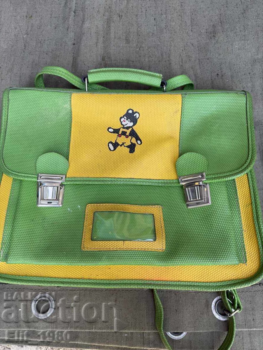 School bag from the socialist era