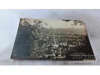 Carte poștală Kiustendil Vedere generală Gr. Paskov 1930