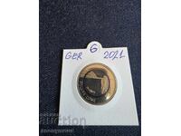 5 Ευρώ νόμισμα Γερμανία πολικός κύκλος, περιοχή G 2021