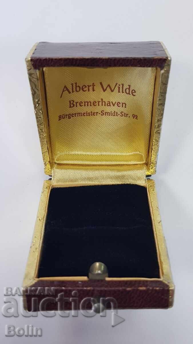 Όμορφο χρυσό γυναικείο δαχτυλίδι με τυρκουάζ και διαμάντια - 20ος αιώνας - 6