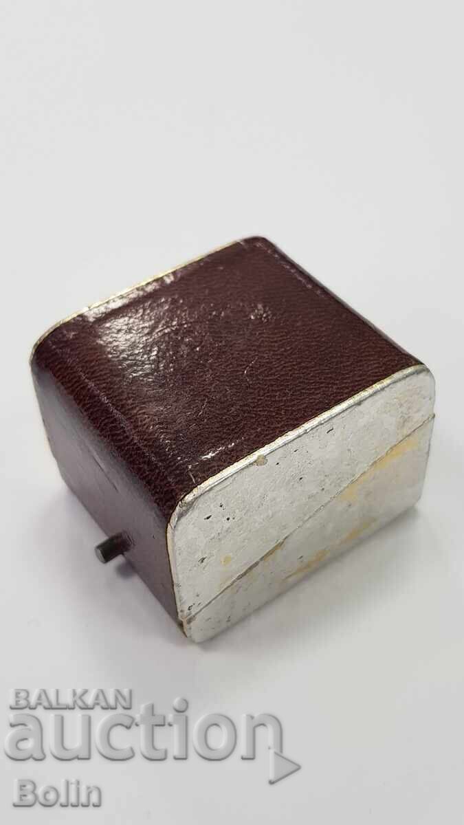 Όμορφο χρυσό γυναικείο δαχτυλίδι με τυρκουάζ και διαμάντια - 20ος αιώνας - 7