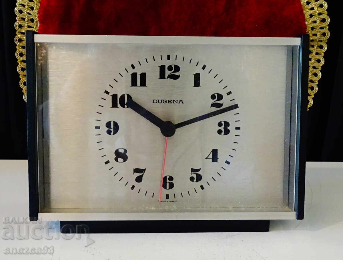 German Dugena Desk Clock with Ruby with price 59.00 BGN | € 30.17 German Dugena Desk Clock with Ruby with price 59.00 BGN | € 30.17