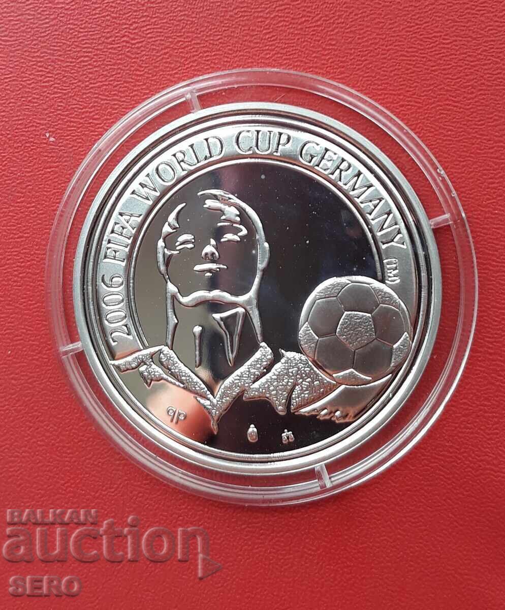 Δημοπρασία Βέλγιο - 20 ευρώ 2005 - Παγκόσμιο Κύπελλο Ποδοσφαίρου Γερμανία - Πολύ σπάνιο - Ματ - Γυαλιστερό