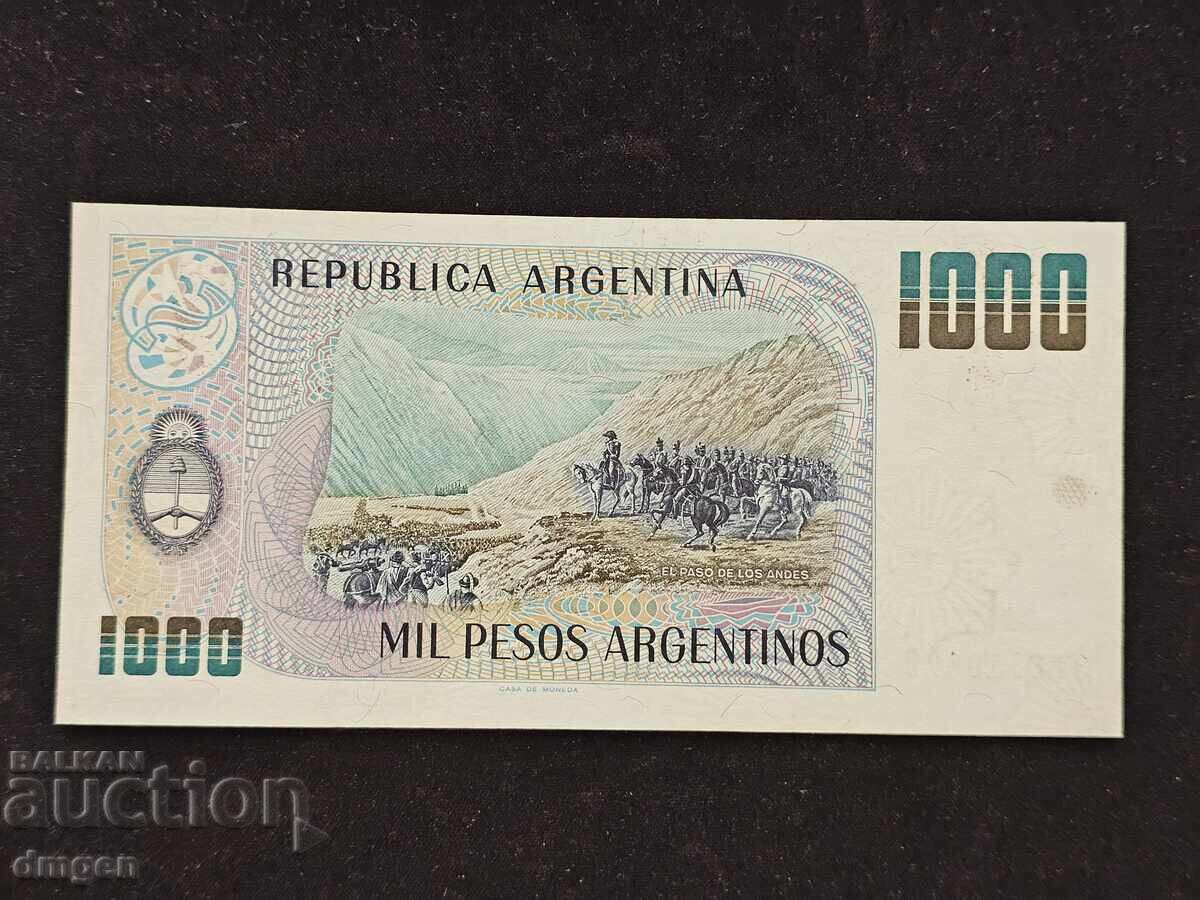 1000 πέσος Αργεντινής UNC με τιμή 9.00 BGN | € 4.60 1000 πέσος Αργεντινής UNC με τιμή 9.00 BGN | € 4.60