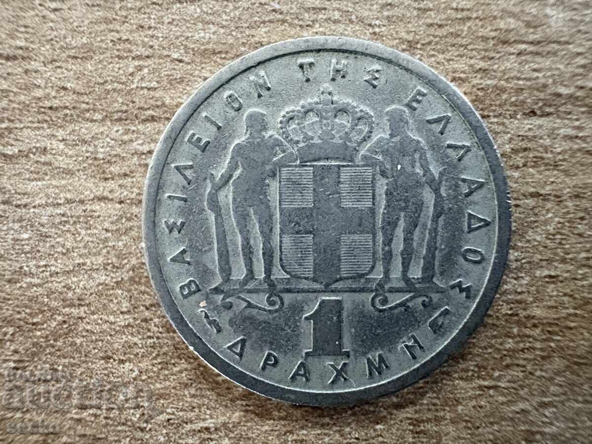 Ελλάδα - 1 δραχμή (1954) Ελλάδα - 1 δραχμή (1954)
