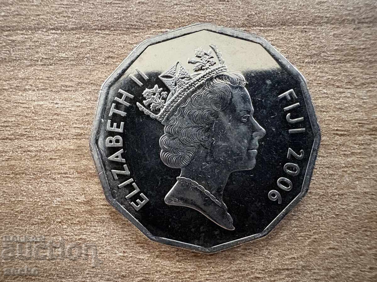 Φίτζι - 50 σεντ (2006) με τιμή 2.50 BGN | € 1.28 Φίτζι - 50 σεντ (2006) με τιμή 2.50 BGN | € 1.28